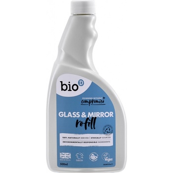 Bio D čistič na sklo a zrkadlá náplň 500 ml
