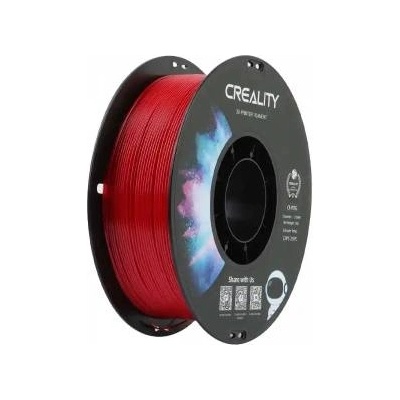 Creality3D CR-PETG Filament Red, 3D insert (red, 1 kg, 1.75 mm, on roll)