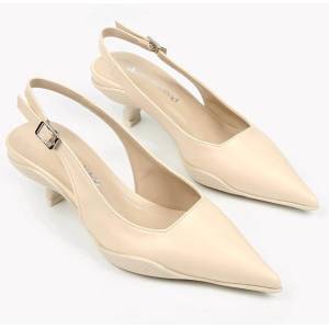 Moda Trend Дамски елегантни обувки - Бежови #328873 (328873_Бежов)