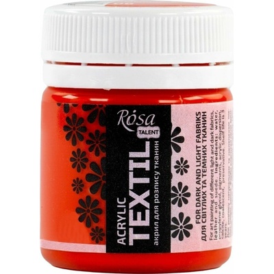 Rosa Talent barva na látky red light 29 20 ml