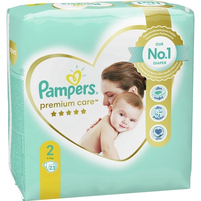 Pampers Бебешки пелени Pampers - Premium Care 2, 23 броя (1007000089)