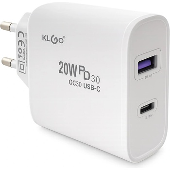 KLGO Зарядно устройство klgo 20w dc 5v 3.0a pd-300 (3265)