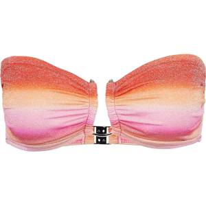 Seafolly Дамско бикини горнище Seafolly Women's Spectrum Trim Front Bandeau Bikini top - Hot Pink - размер 32 (EU) (150-5091-0111)