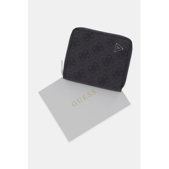 GUESS Кожен портфейл Guess MILANO мъжки в черно SMMALO LEA02 (SMMALO.LEA02)