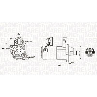 Startér MAGNETI MARELLI 063721096010
