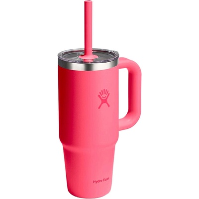 Hydro Flask 24 OZ Travel Tumbler Clear Lid 710 ml Popstar Pink