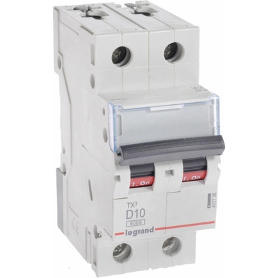 Legrand 2P D 10A 6kA AC S302 TX3 403736