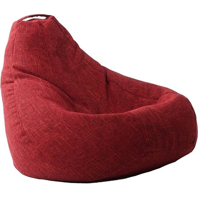 PUFRELAX Пуф, круша, 220л. , Nirvana Hobbit, Red wine, Перящ се калъф, Пълнеж от полистиролни перли, Гама Premium Rustic (PUF-G-NH-PR-RDWN)