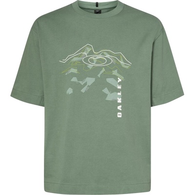 Oakley Мъжка тениска Oakley MTN Ridge Tee T-shirt - Aviator Green (216-7649-0211)