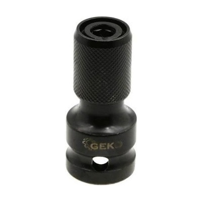 Adaptér z 1/2" čtyřhran na 1/4" HEX pro rázové utahováky GEKO