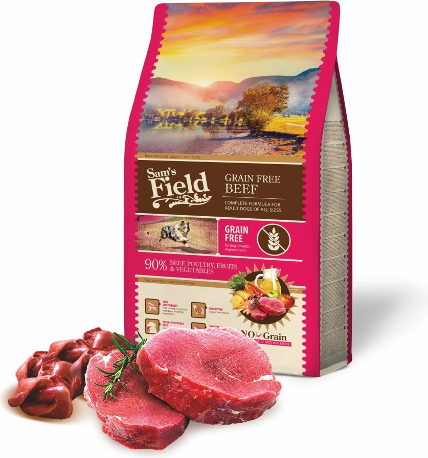 Sam's Field Grain Free Beef Angus 2,5 kg Sam's Field Grain Free Beef Angus 2,5 kg