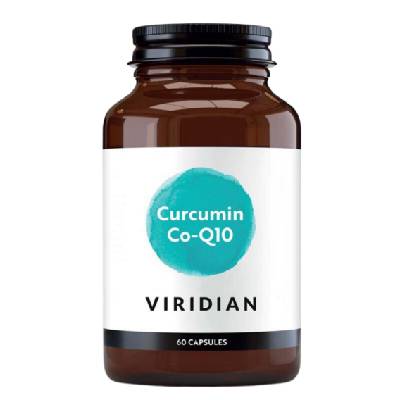 Viridian Curcumin Co-Q10 - 60 kapslí