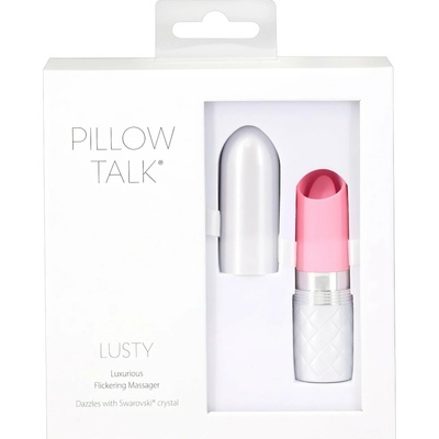 Pillow Talk Lusty dobíjecí vibrační jazýčkový