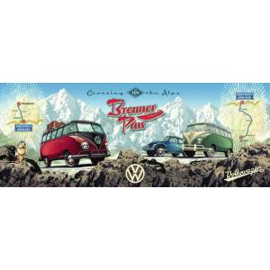Ravensburger - Puzzle Cross the Alps with VW! - 1 000 piese