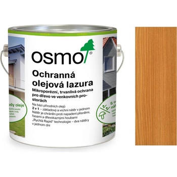 Osmo 702 Ochranná olejová lazura 3L modřín