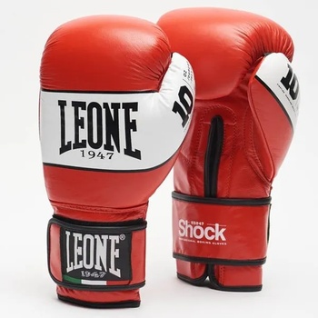 LEONE 1947 Боксови Ръкавици Leone Shock Red - 10 oz
