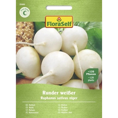 Ředkev bílá Runder weißer FloraSelf