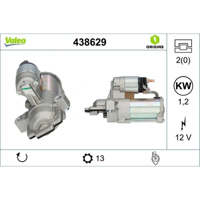 Štartér VALEO ORIGINS NEW OE TECHNOLOGY 438629