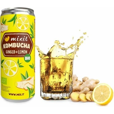 Mixit BIO Kombucha Ginger & Lemon 330 ml
