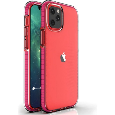 Apple Pокривало Spring clear TPU за Apple iPhone 12 Pro - Розов KP8642