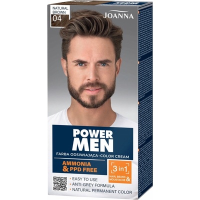 Joanna Power Men farba na vlasy Natural Brown