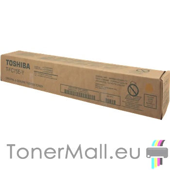 Image 1 of Toshiba Оригинална тонер касета Toshiba T-FC75E-Y