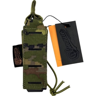 Tactical Gear Otevřená MOLLE na 1x pistolový zásobník Spanish Woodland