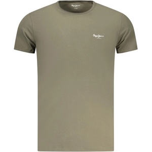 Pepe Jeans Тениска с къс ръкав за мъже pepe jeans, Размер s, Цвят Зелен (pm5010180originalbasic3n_ve728)