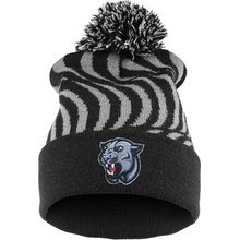 Čapica beanie s pumou a brmbolcom F23032 čierna
