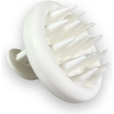 Hair Topia Masážní kartáč gumový bílý