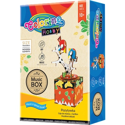 Colorino Направи си сам Музикална кутия Птици Colorino