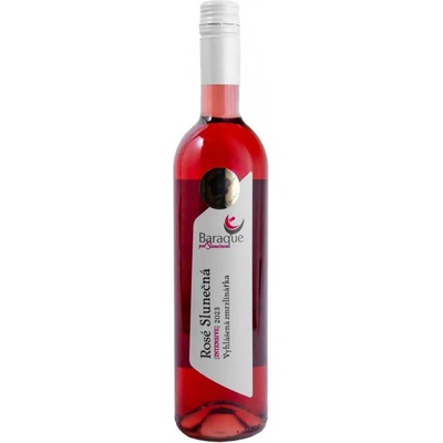 Vinařství Baraque Rosé Slunečná 2023 polosuché 12% 0,75 l (holá láhev)