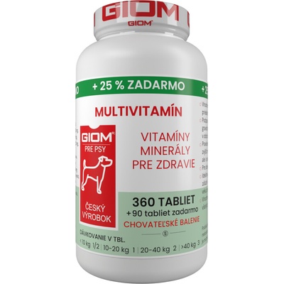 Giom Multivitamín 360 tabliet