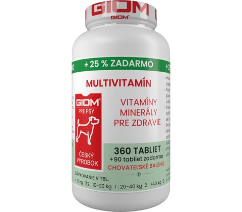 Giom Multivitamín 360 tabliet