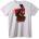 NOONEBRAND ТенискаЕла тук - XS, White