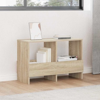 vidaXL Етажерка за списания Сонома дъб 68, 5 x 30 x 45 см (890986)