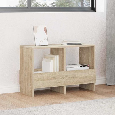 vidaXL Етажерка за списания Сонома дъб 68, 5 x 30 x 45 см (890986)