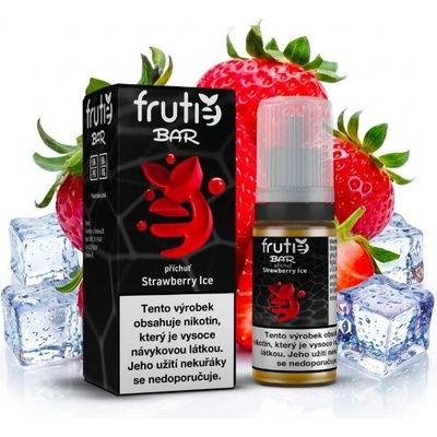 Frutie Bar Salt Strawberry Ice 10 ml 0 mg