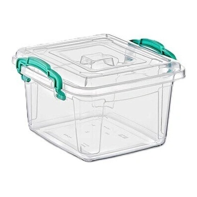 Квадратна мултикутия 1, 25 Л с плътно затваряне (8697633822363)