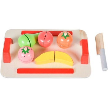 Moni Toys Дървена дъска за рязане плодове 4306 (107902)