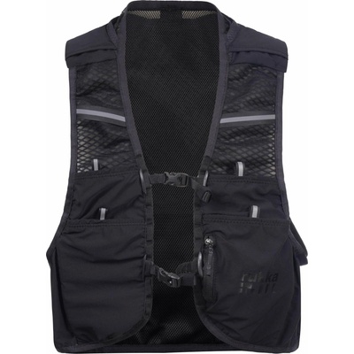 Rukka unisex bežecká vesta Uuras čierna