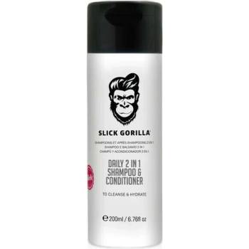 Slick Gorilla Daily 2 in 1 šampón a kondicionér 200 ml