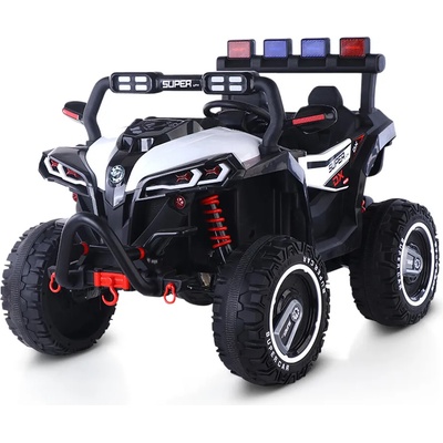 Moni Акумулаторен джип Beast бял, Moni