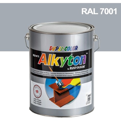Alkyton Hladký lesk 5 l světle šedá