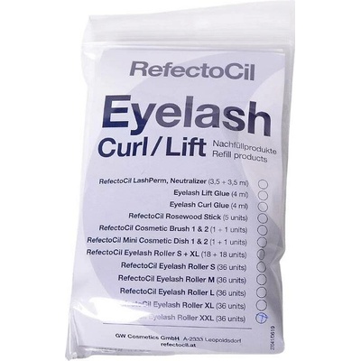 RefectoCil Rollers-natáčky na trvalou na řasy Velikost: XXL