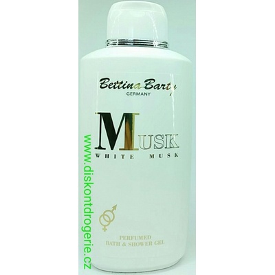 Bettina Barty White Musk koupelový a sprchový gel 500 ml