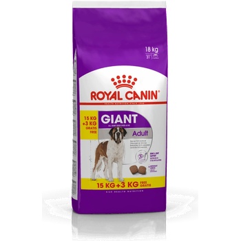 Royal Canin Giant Adult 15+3 kg gratis