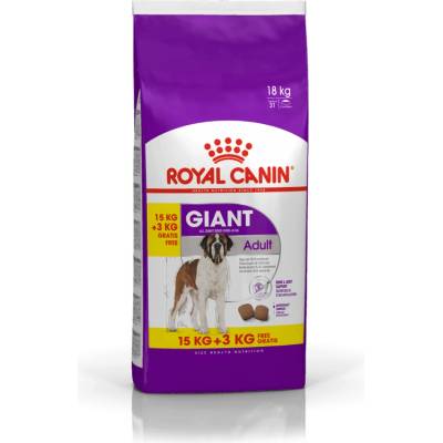 Royal Canin Giant Adult 15+3 kg gratis