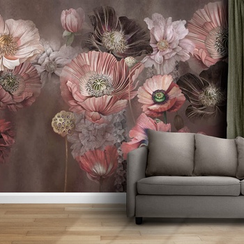 Image 1 of Decono Фототапет Розови Полски Цветя