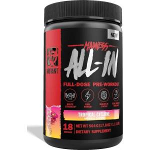 MUTANT Madness All-In, 504 Grams - fitnesdobavki - 48,88 лв